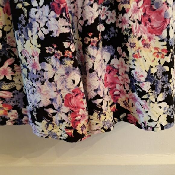 Xhilaration romper Black eyelet tank with elastic waistband Size S/P - Picture 2 of 16